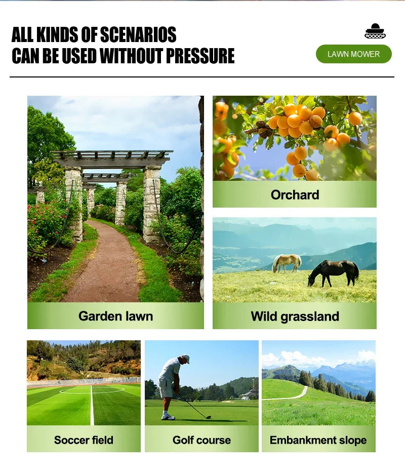550mm Self-Propelled Remote-Controlled Lawn Mower for Small Household Gardens Outdoor Maintenance Robot