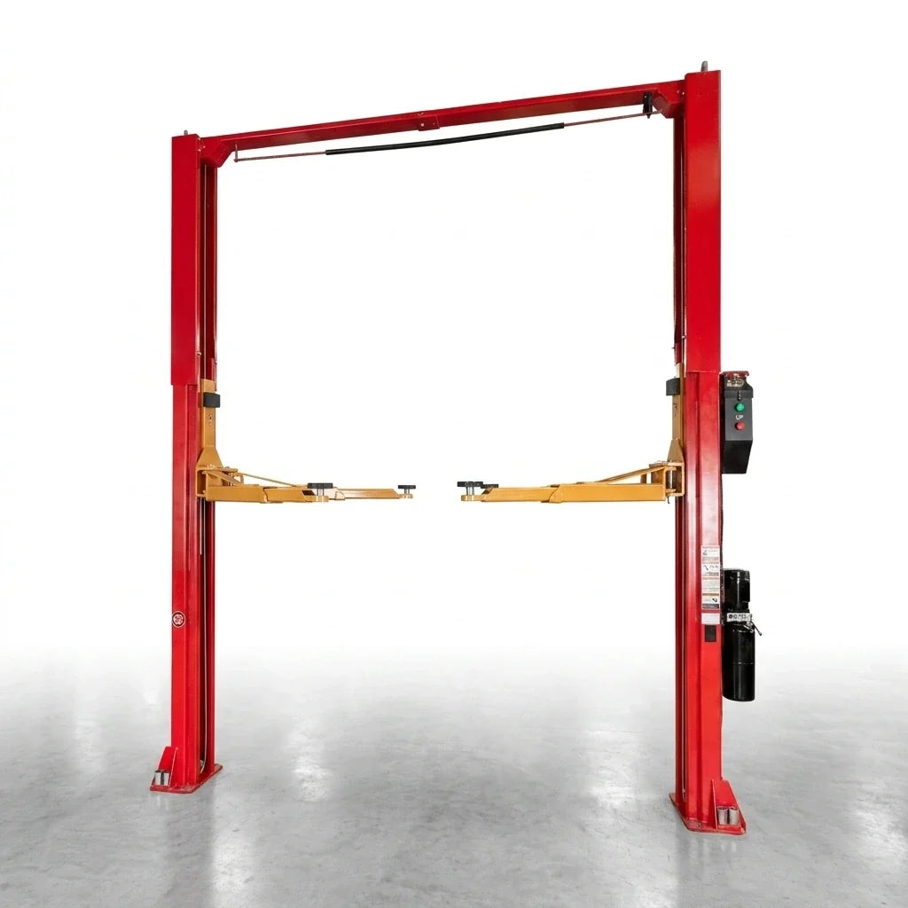 2-Post Car Lift Built for Professional Service, 12000 Lb Capacity, 70.87 Inch Height, Dual Hydraulic Drive — Studio Shot